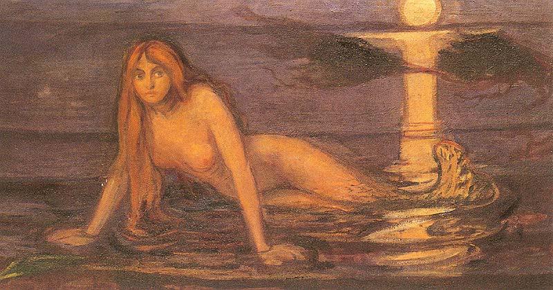 Edvard Munch Lady From the Sea